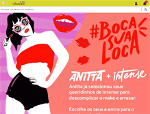 Tablet Screenshot of boticario.com.br